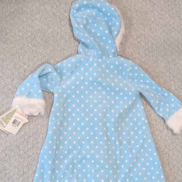 Bonnie Jean Fleece Snowflake Coat - Picture 5 of 5